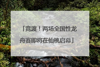竞渡！两场全国性龙舟赛即将在仙桃启幕