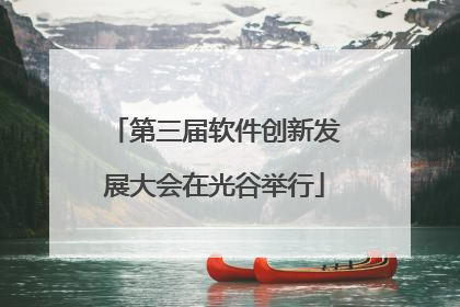 第三届软件创新发展大会在光谷举行
