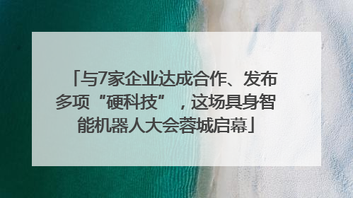 与7家企业达成合作、发布多项“硬科技”，这场具身智能机器人大会蓉城启幕