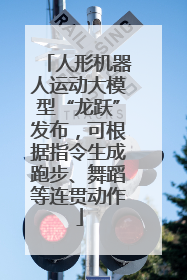 人形机器人运动大模型“龙跃”发布，可根据指令生成跑步、舞蹈等连贯动作