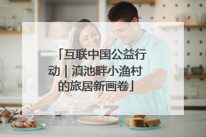 互联中国公益行动｜滇池畔小渔村的旅居新画卷