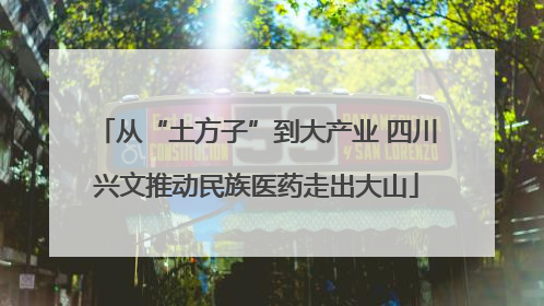 从“土方子”到大产业 四川兴文推动民族医药走出大山