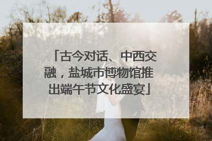 古今对话、中西交融，盐城市博物馆推出端午节文化盛宴