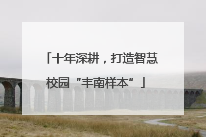 十年深耕，打造智慧校园“丰南样本”