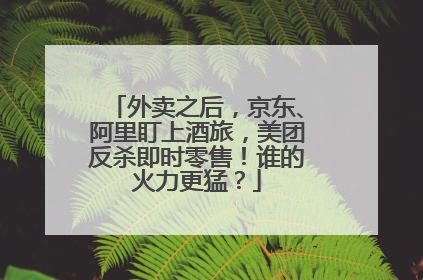 外卖之后，京东、阿里盯上酒旅，美团反杀即时零售！谁的火力更猛？