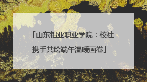 山东铝业职业学院：校社携手共绘端午温暖画卷
