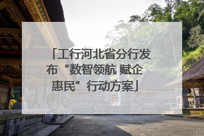 工行河北省分行发布“数智领航 赋企惠民”行动方案