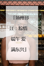 扬州邗江：粽情端午 爱满东兴