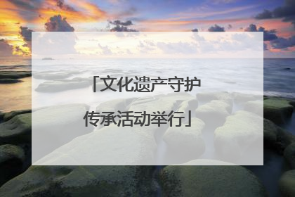 文化遗产守护传承活动举行