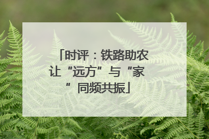 时评：铁路助农让“远方”与“家”同频共振