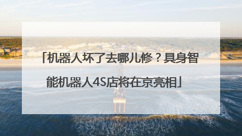 机器人坏了去哪儿修？具身智能机器人4S店将在京亮相