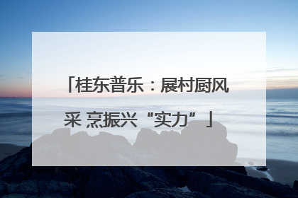 桂东普乐：展村厨风采 烹振兴“实力”