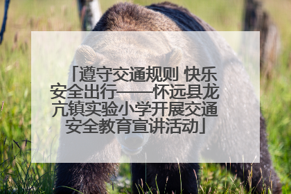 遵守交通规则 快乐安全出行——怀远县龙亢镇实验小学开展交通安全教育宣讲活动
