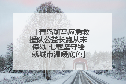 青岛斑马应急救援队公益长跑从未停歇 七载坚守绘就城市温暖底色