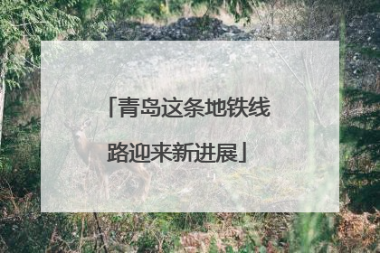 青岛这条地铁线路迎来新进展