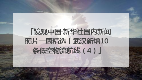 镜观中国·新华社国内新闻照片一周精选丨武汉新增10条低空物流航线（4）