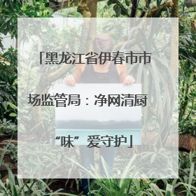 黑龙江省伊春市市场监管局：净网清厨 “味”爱守护