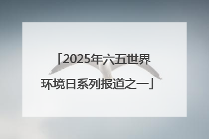 2025年六五世界环境日系列报道之一