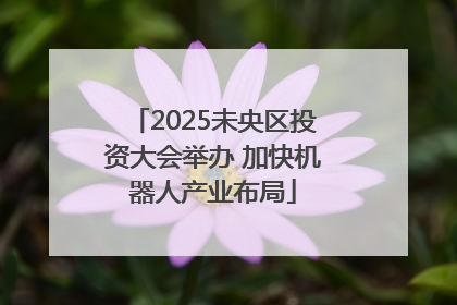 2025未央区投资大会举办 加快机器人产业布局