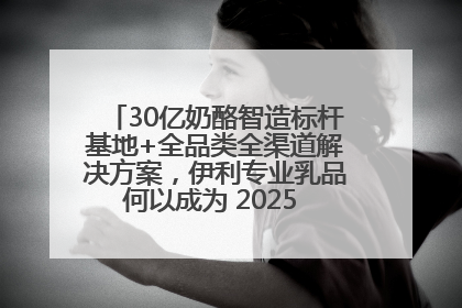 30亿奶酪智造标杆基地+全品类全渠道解决方案，伊利专业乳品何以成为 2025 焙烤展 MV